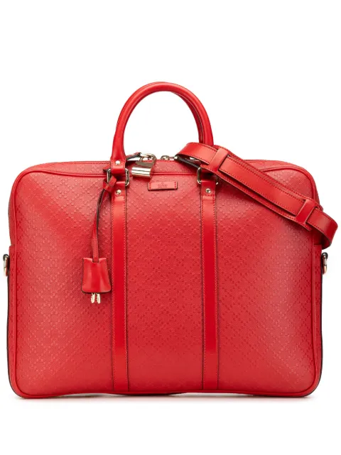 Gucci Pre-Owned شنطة أعمال 'ديامانت' جلد 2000-2015