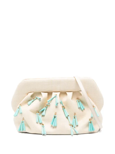Themoirè Emera clutch bag