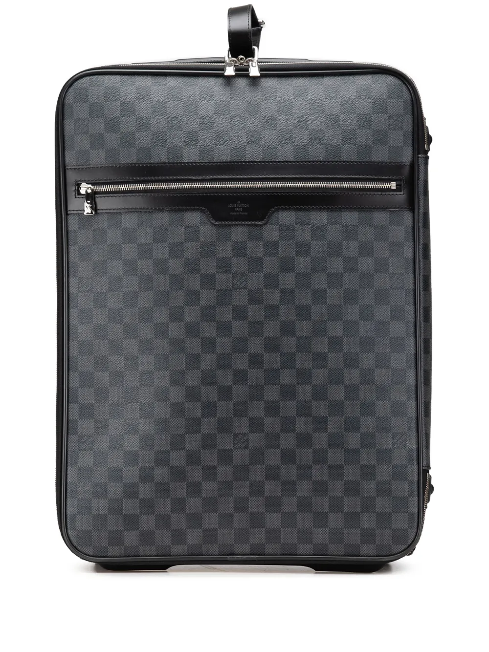 Louis Vuitton Pre-Owned 2010 ダミエ グラフィット ペガス 55 トラベルバッグ - ブラック Louis Vuitton Pre-Owned 2010 ダミエ グラフィット ペガス 55 トラベルバッグ - ブラック