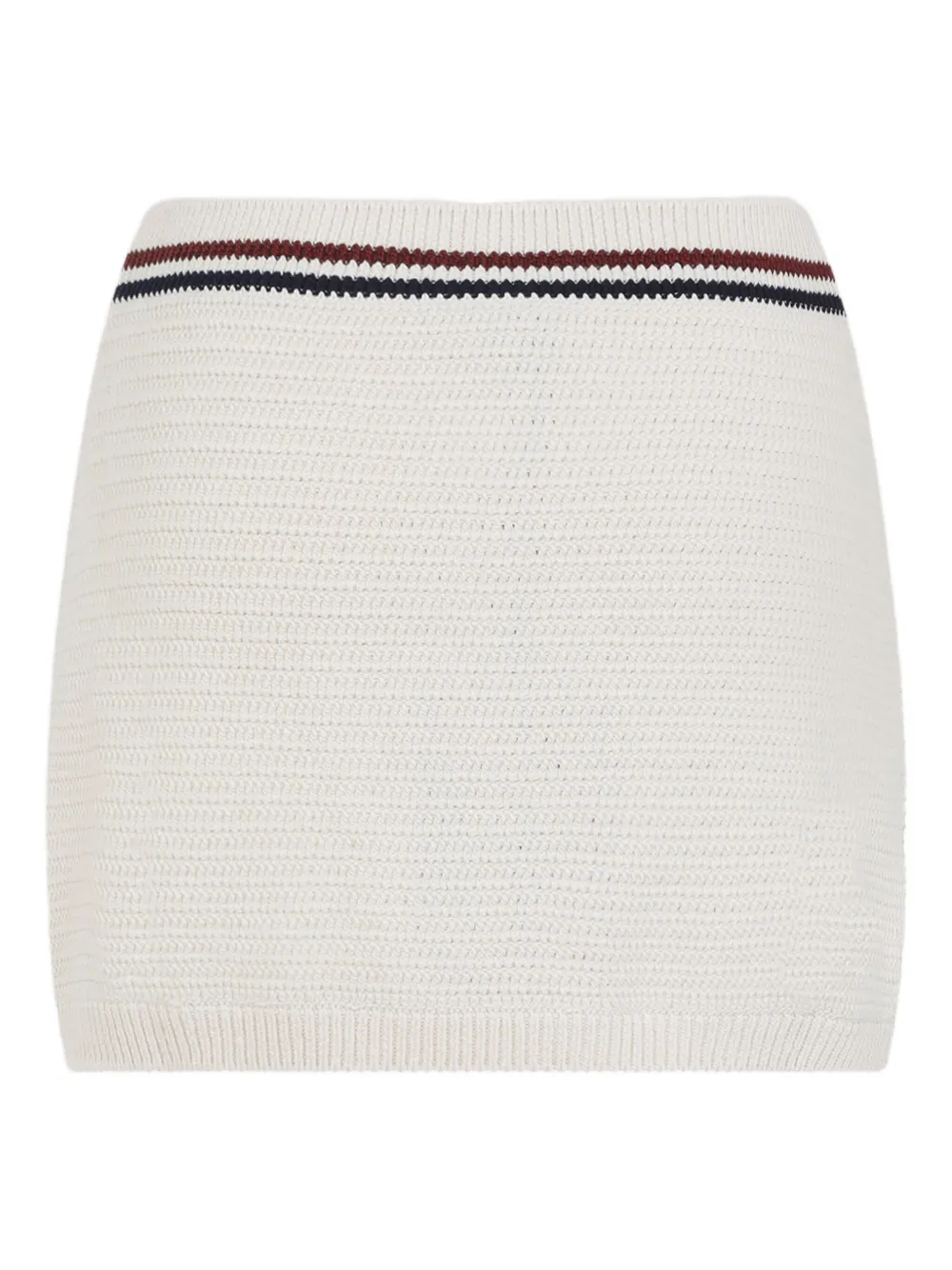 Miu Miu knitted mini skirt - Wit