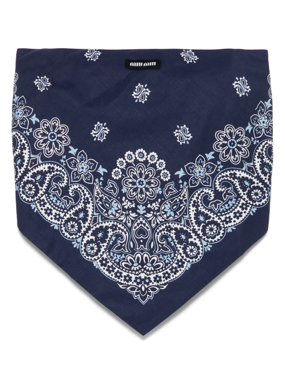 Miu Miu triangle top | Blue | Image 1
