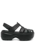 Crocs 50mm Stomp Fisherman sandals - Black