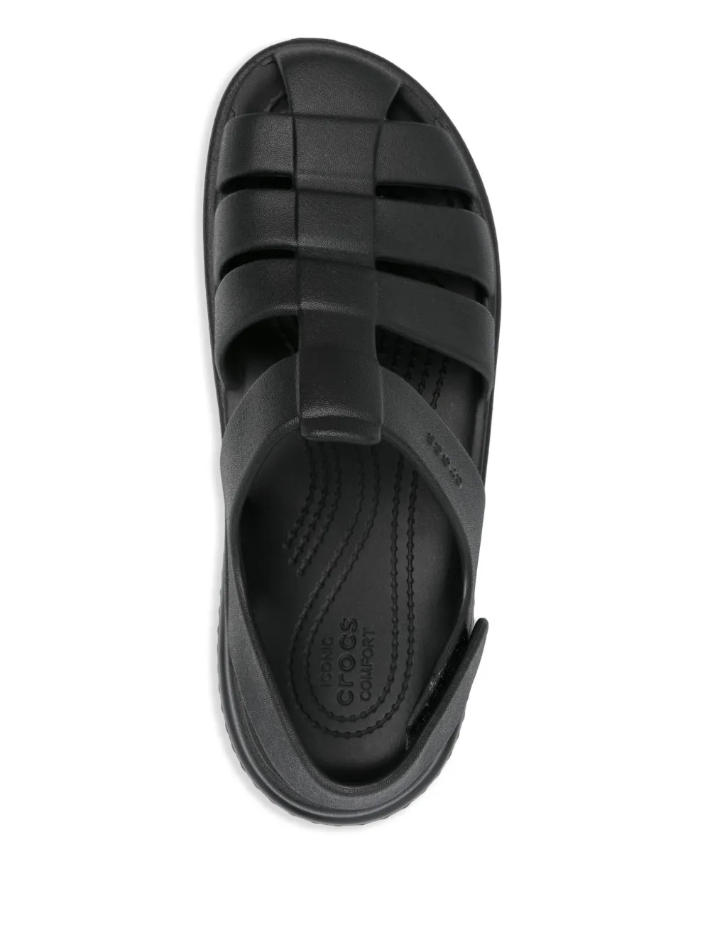 Crocs 50mm Stomp Fisherman sandals Black