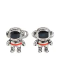 Paul Smith Astronaut cufflinks - Silver