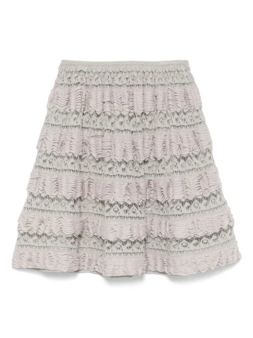 Alaïa Pre-Owned falda con paneles de encaje 2000 | Faldas acampanadas | Image 2