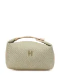 Hermès Pre-Owned 2020-2024 Large Wool Bride A Brac H Natte Case vanity bag - White