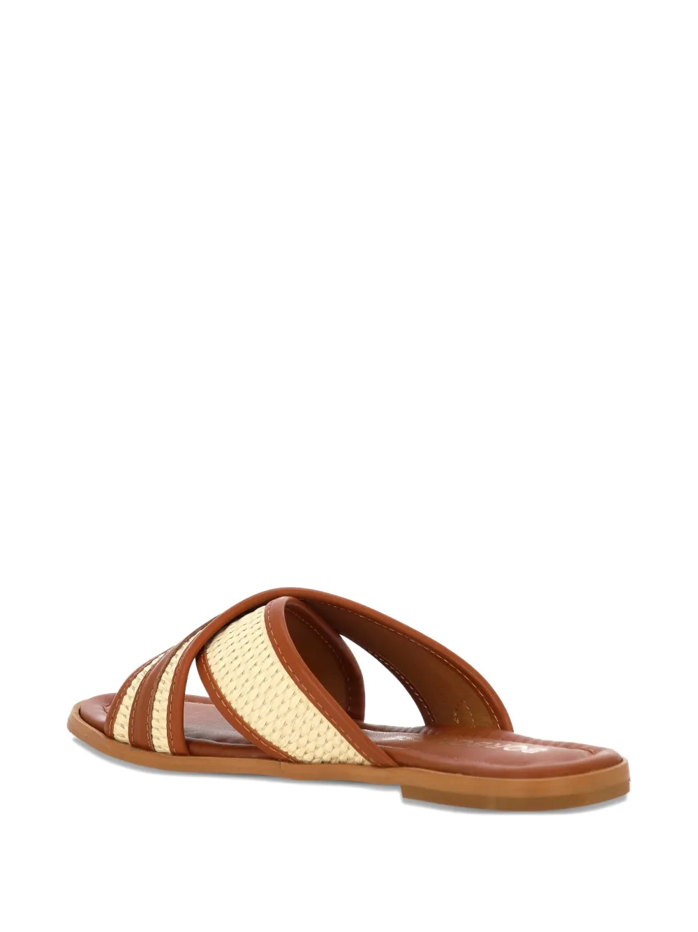 Borbonese flat sandals Brown