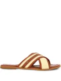 Borbonese flat sandals - Brown