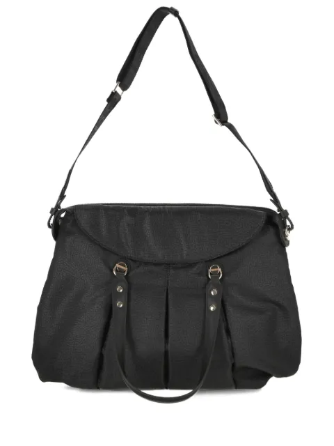 Borbonese leather tote bag