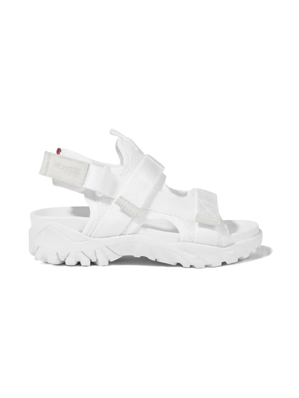 Moncler Enfant Petit Trailgrip Vela platform sandals White