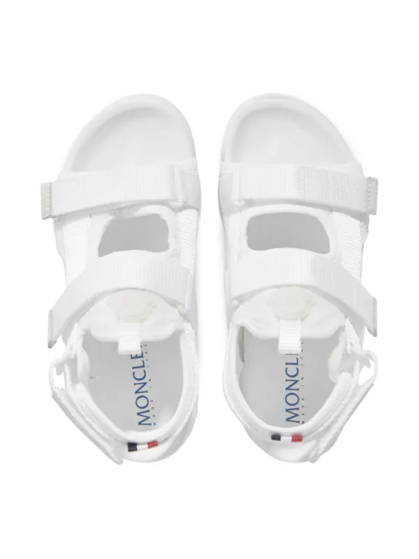 Moncler Enfant Petit Trailgrip Vela Platform Sandals | White