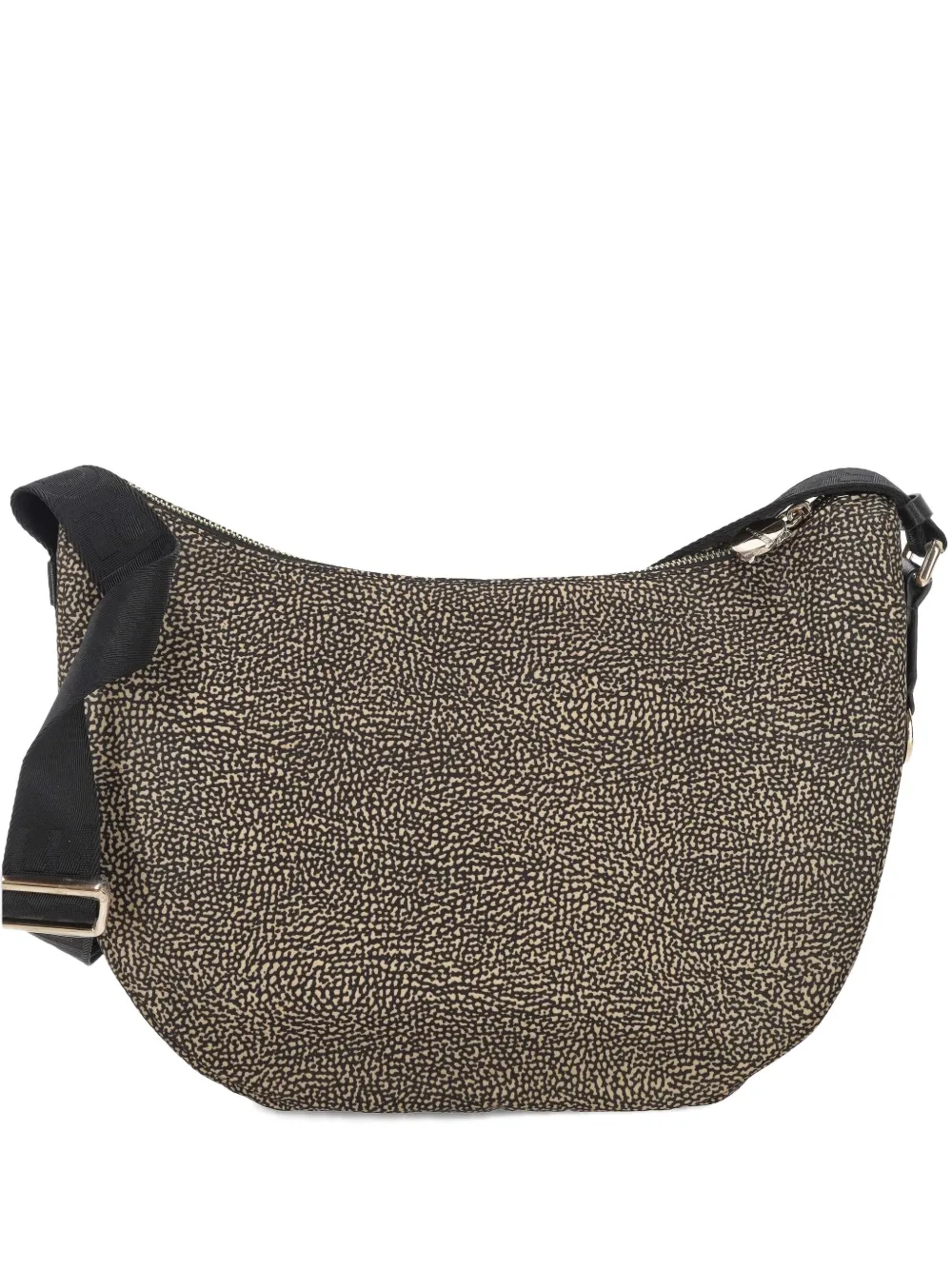 Borbonese Kleine Luna schoudertas - Beige