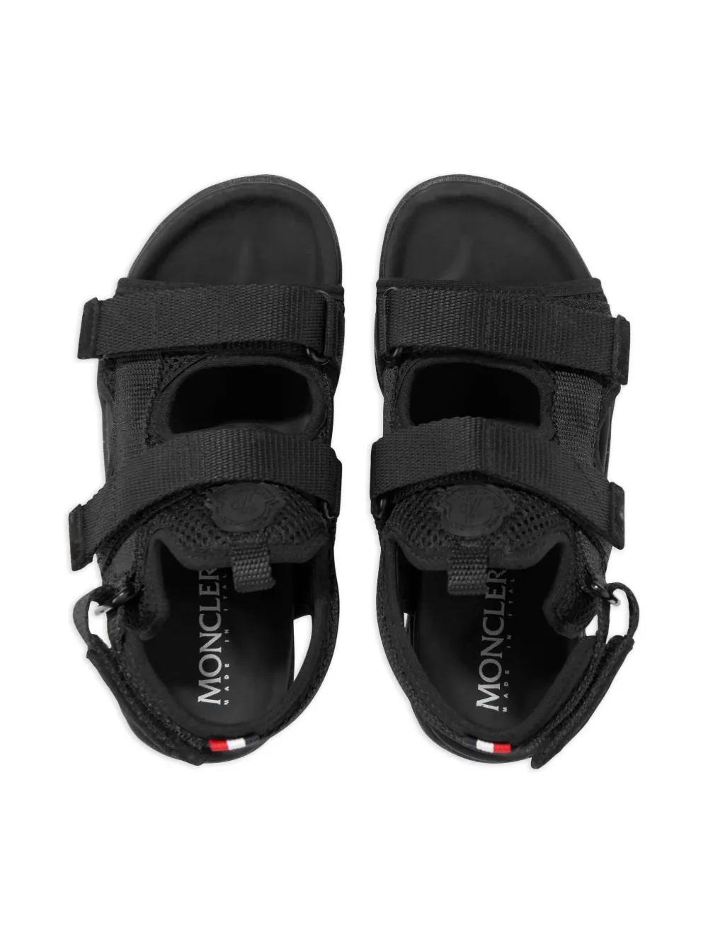 Moncler Enfant Vela sandals Black