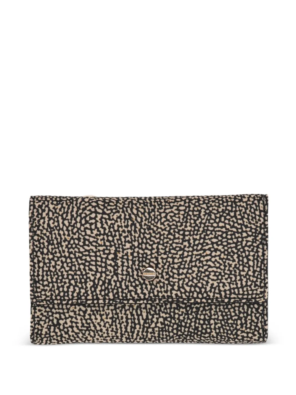Borbonese Medium Wallet In Neutral