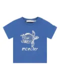 Moncler Enfant jersey T-shirt - Blue