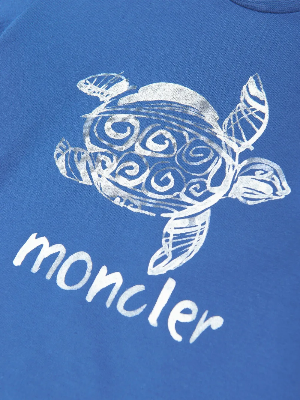 Moncler Enfant Jersey T-shirt Blauw