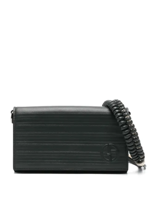 Giorgio Armani leather shoulder bag 
