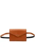 Saint Laurent Pre-Owned 2018 Leather Envelope belt bag - Brown