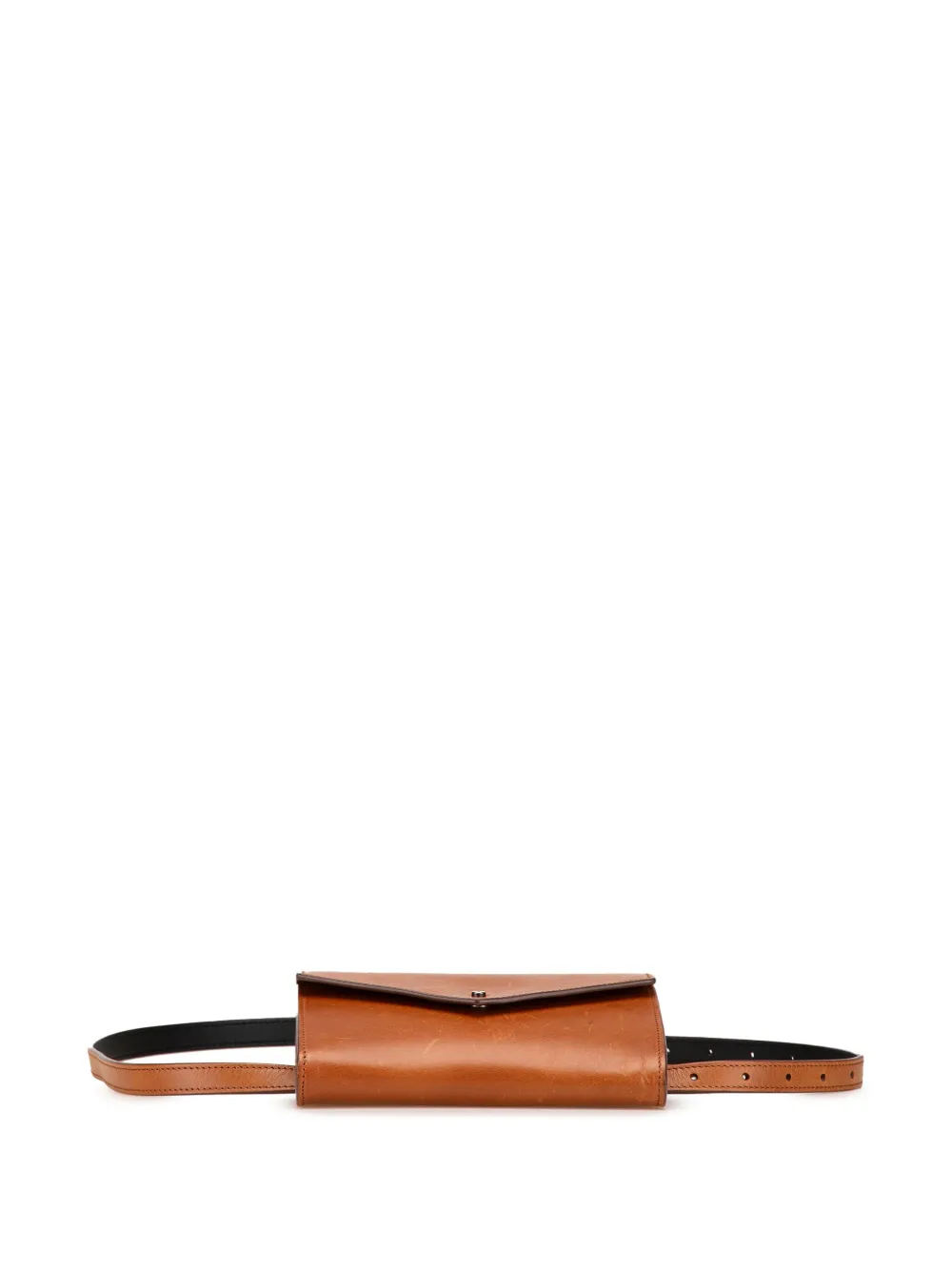 Pre-owned Saint Laurent 2018 Leather Envelope Belt Bag