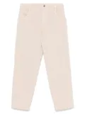 michael coal logo-tag trousers - Neutrals