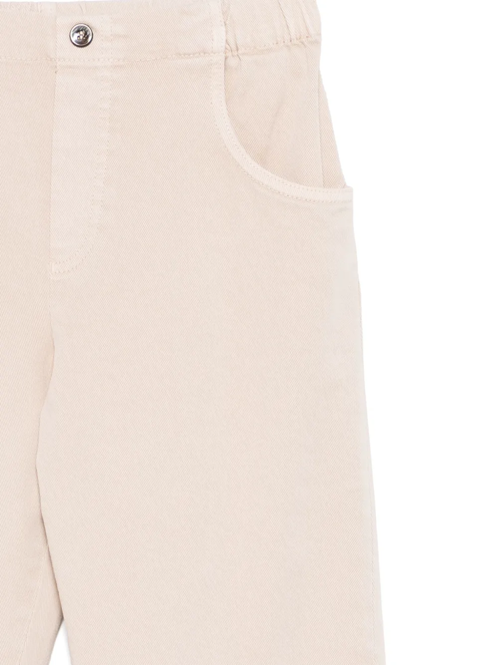 michael coal Chino met logo Beige
