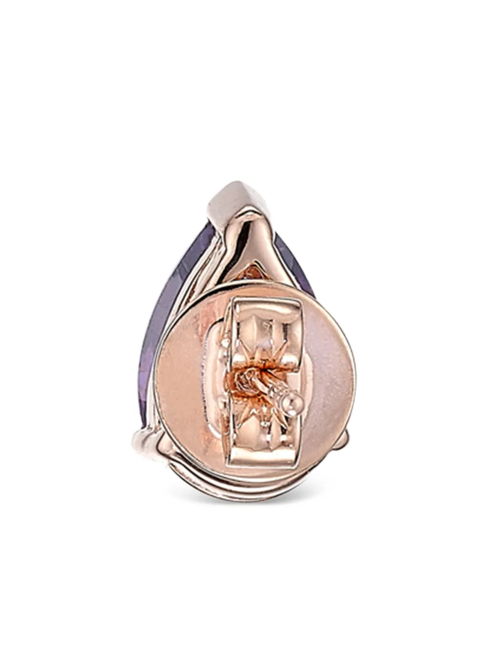 Anabela Chan 14k Rose Gold And 18k Gold Vermeil Love & Tears Ruby And Amethyst Earrings In Multi