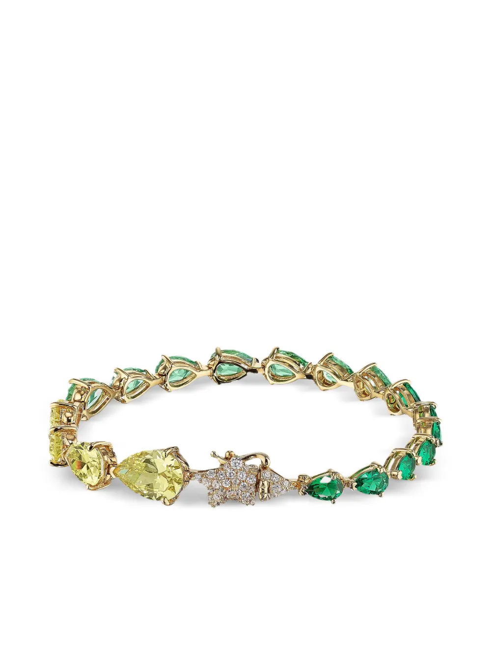 Anabela Chan 18K yellow gold Emerald Nova bracelet | Gold | Image 1