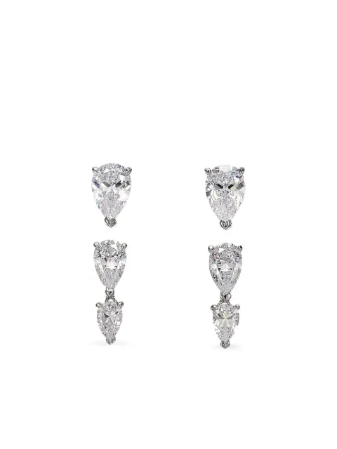 Anabela Chan Diamond Pear Drop earrings