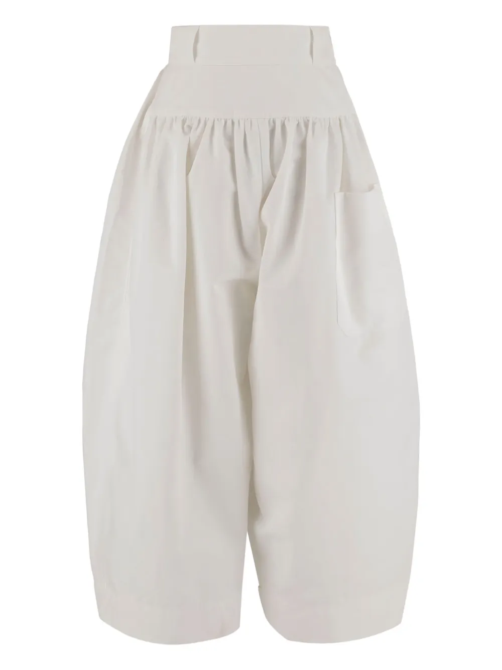 Niccolò Pasqualetti cotton trousers - Wit