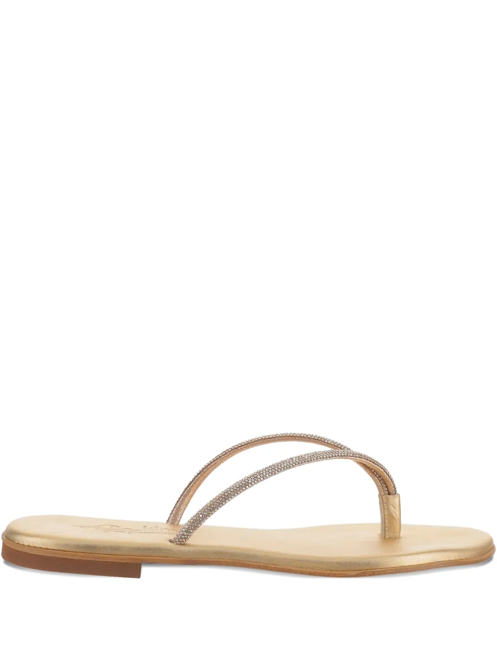 Kimaï rhinestone-embellished sandals Brown