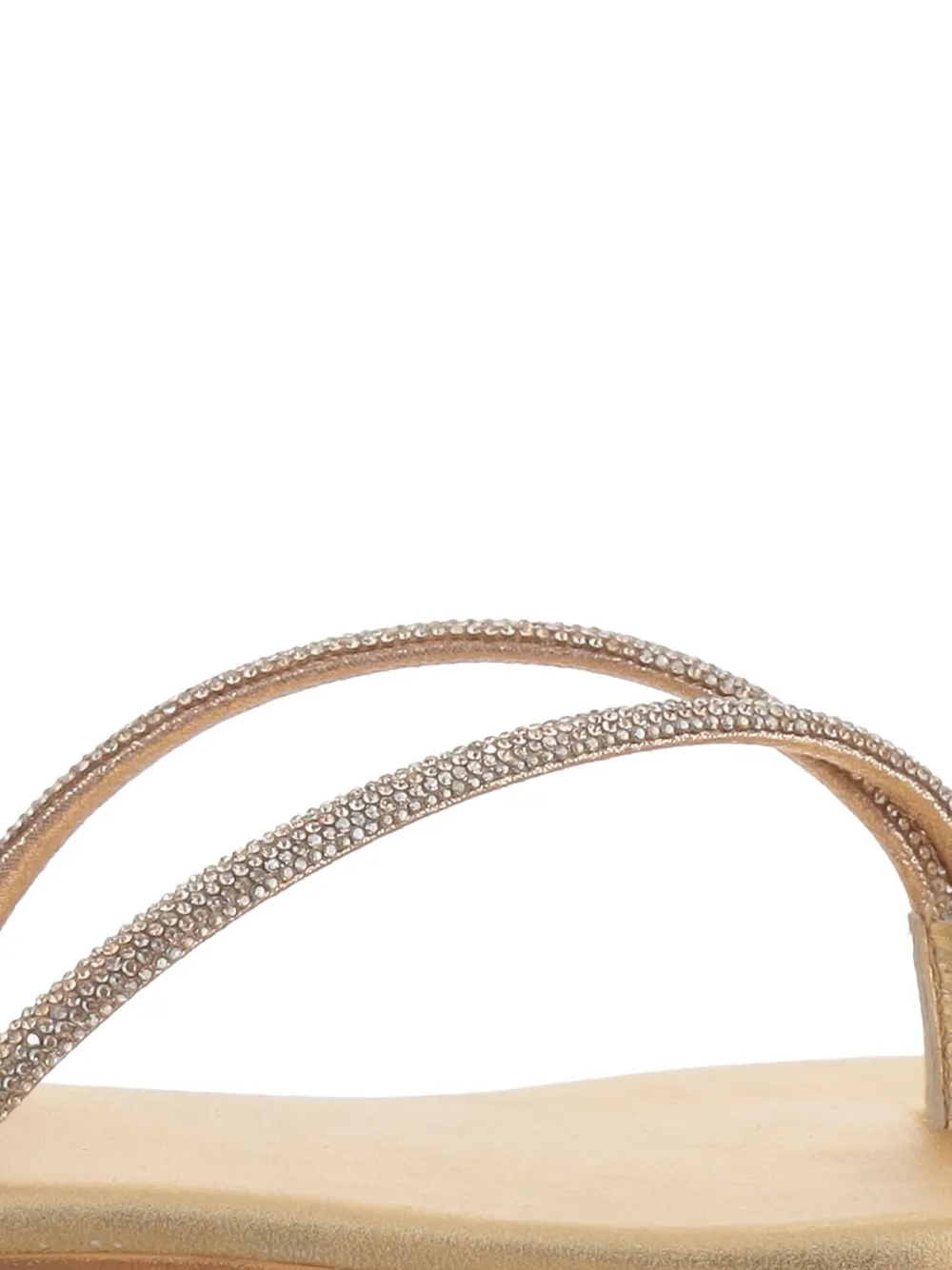 Kimaï rhinestone-embellished sandals Brown