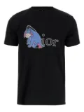 Black Score graphic-print t-shirt