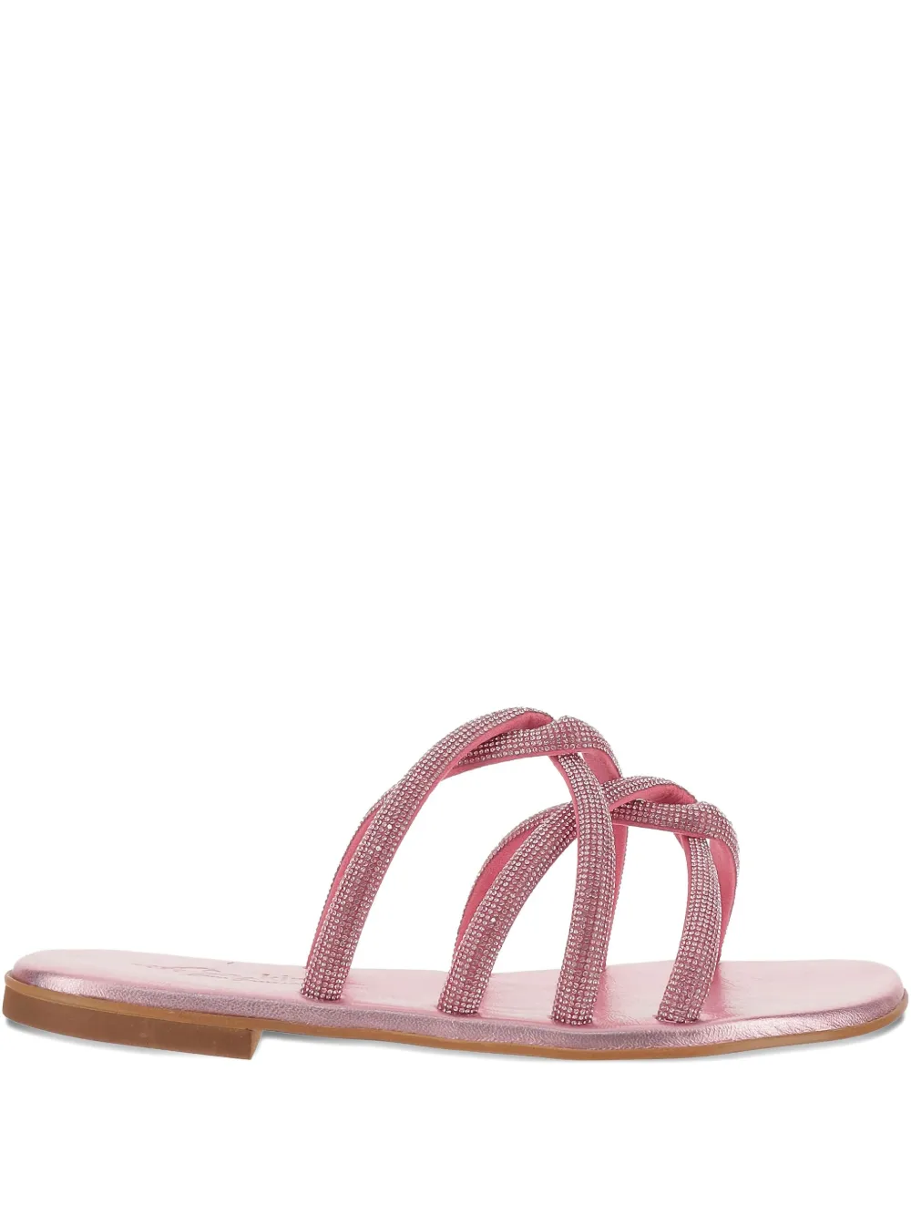 Kimaï rhinestone-embellished sandals Pink
