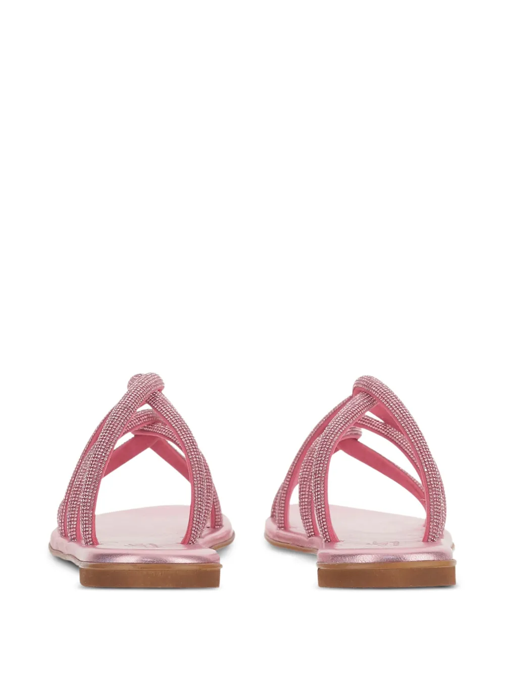 Kimaï rhinestone-embellished sandals Pink