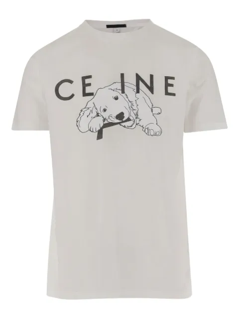 Black Score organic cotton T-shirt