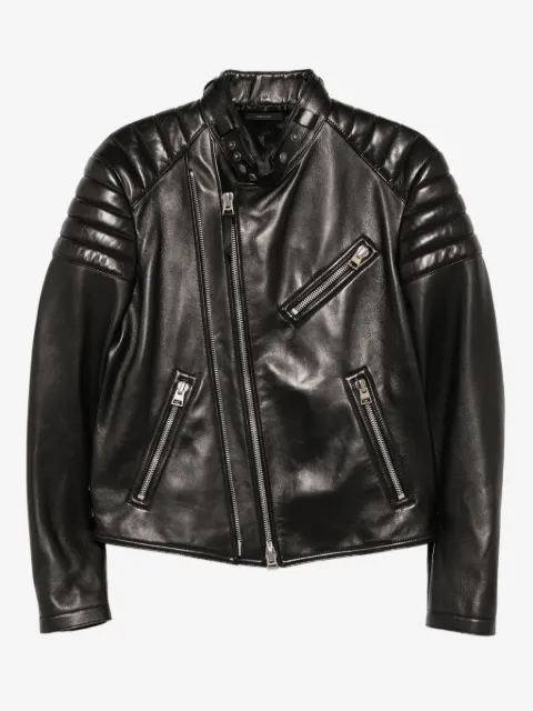 TOM FORD leather biker jacket