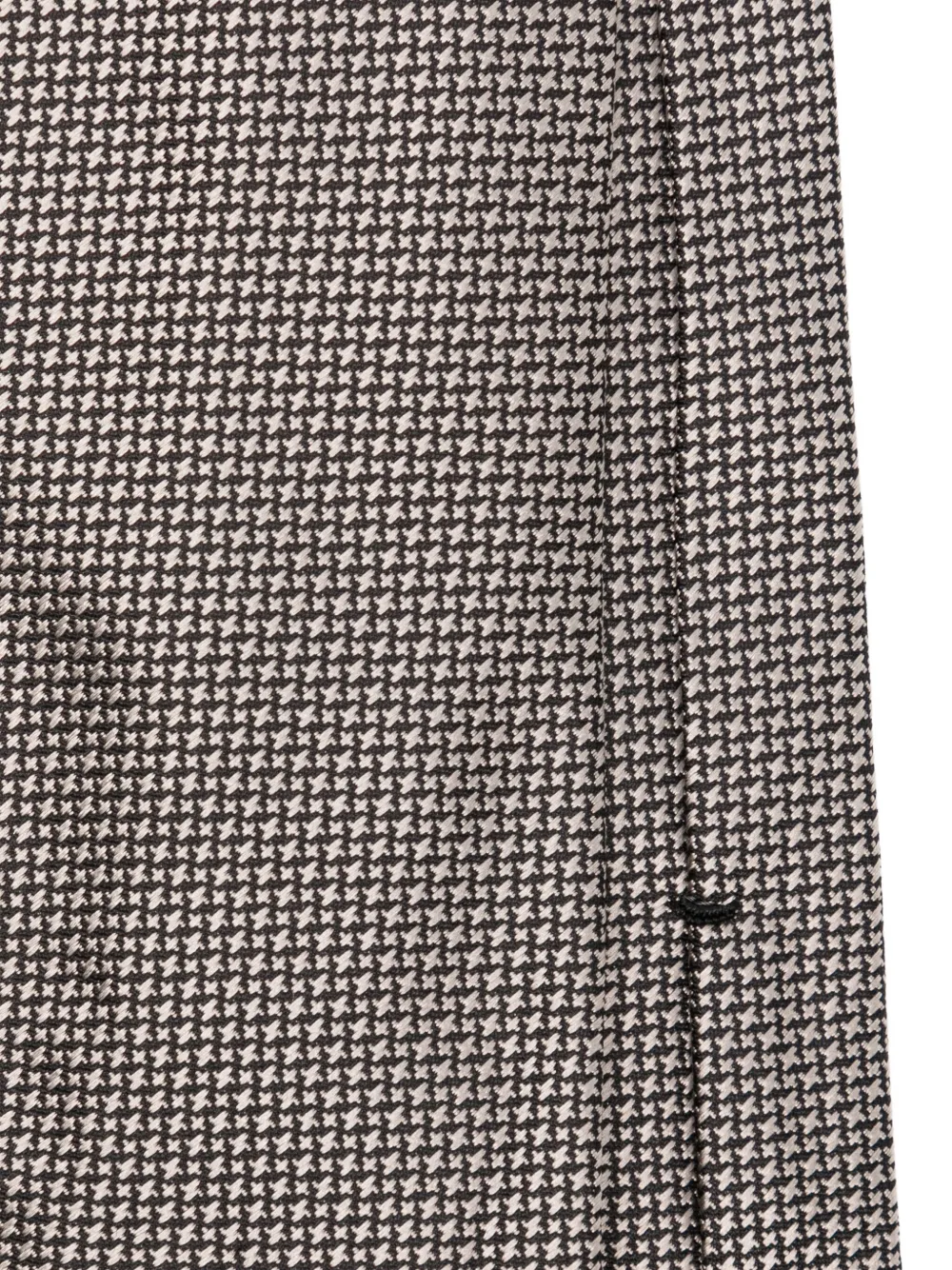 TOM FORD Stropdas met geometrisch jacquard Grijs