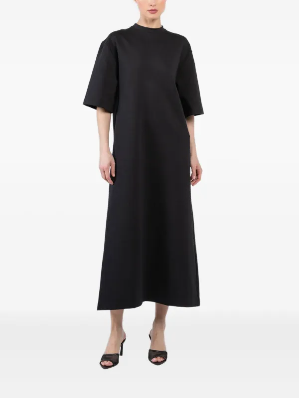 chinese dress ladies Jane Black T-Shirt Maxi Dress, x Large main image 1