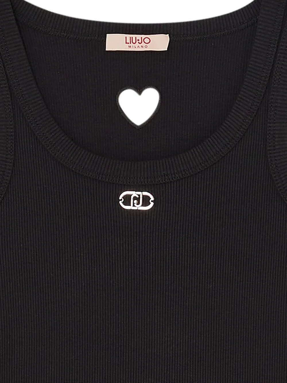 Liu Jo Kids camiseta tejida de canalé | Playeras | Image 2