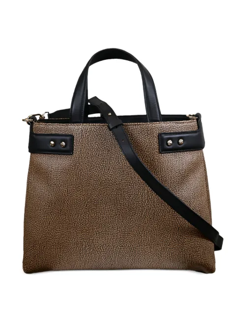 Borbonese leather shoulder bag