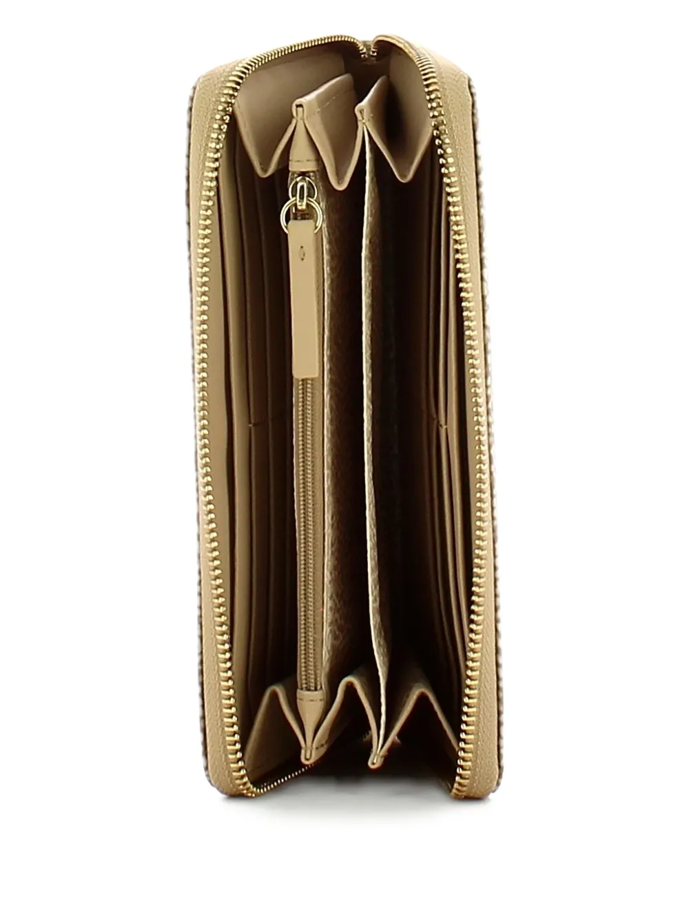Borbonese Leren portemonnee - Beige