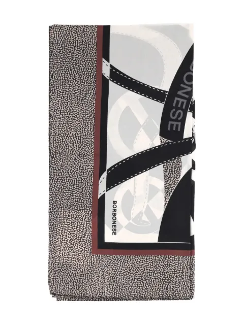 Borbonese silk scarf