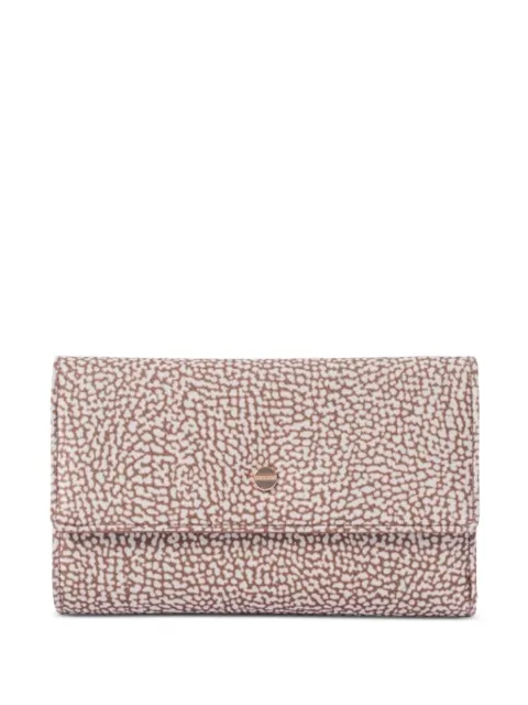 Borbonese abstract-print wallet