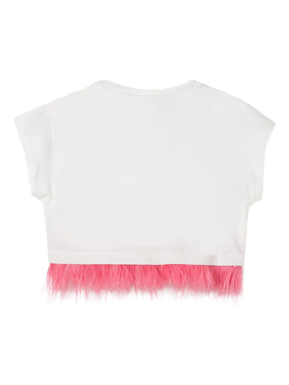 Liu Jo Kids playera con ribete de plumas | Playeras | Image 2