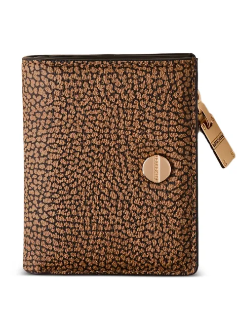 Borbonese cartera con compartimentos y cierre