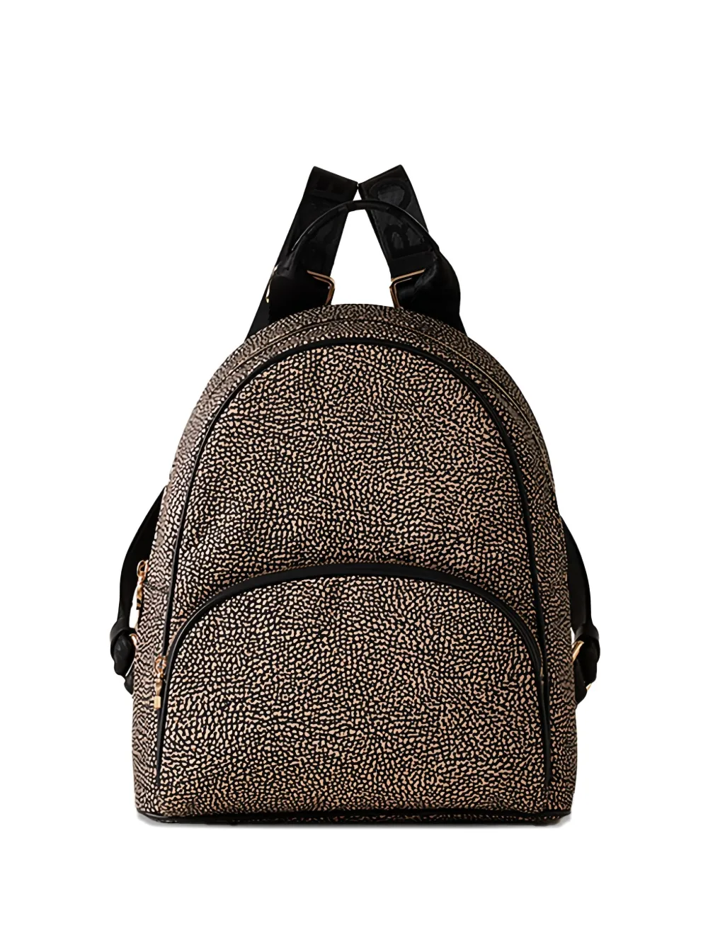 Borbonese Medium Abstract-print Backpack In Neutral