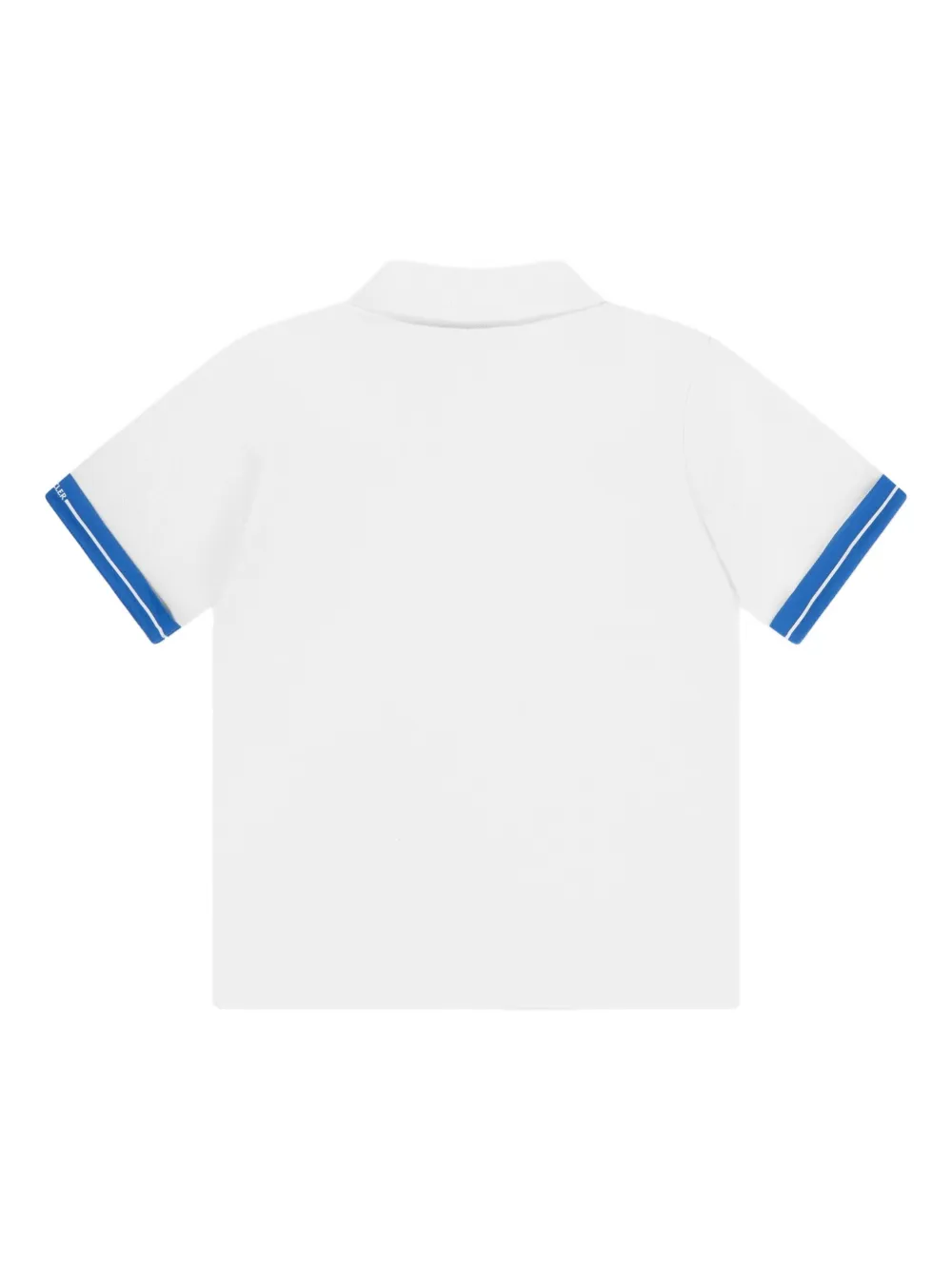 Moncler Enfant Katoenen poloshirt Wit