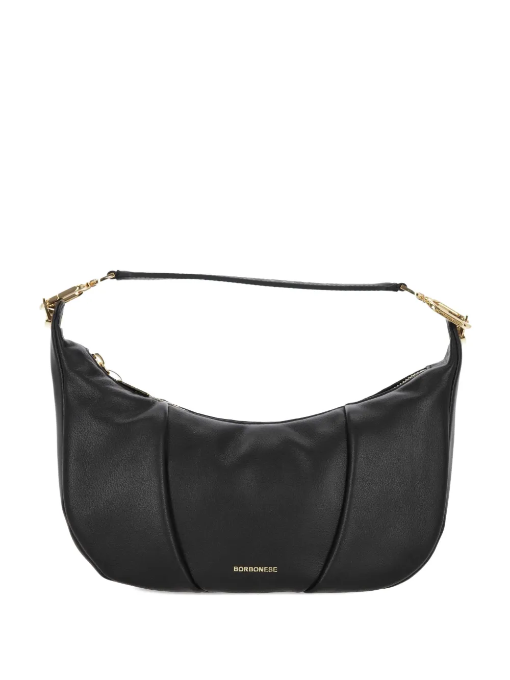 Borbonese Leather Shoulder Bag