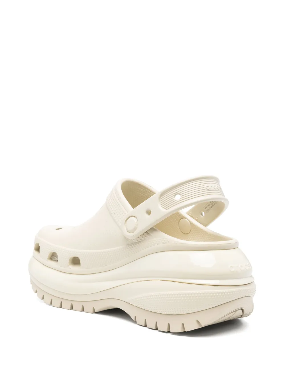 Crocs 50mm Mega Crush clogs Neutrals