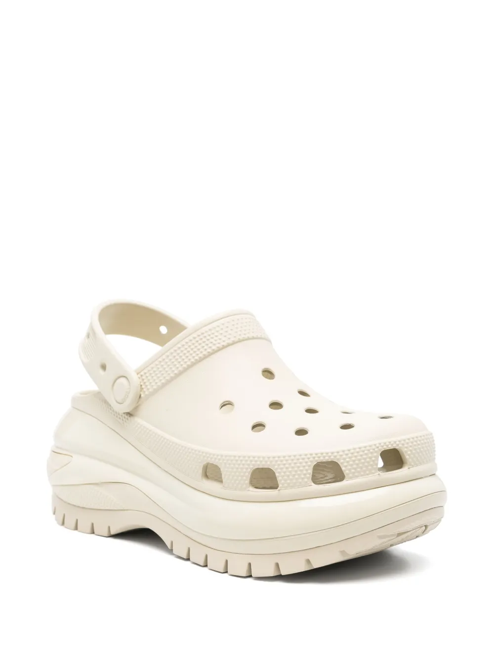 Crocs 50mm Mega Crush clogs Neutrals